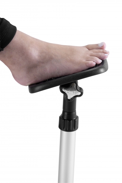 770 APOIO PE COMBATE EM ALUMINIO PRETO. (5)